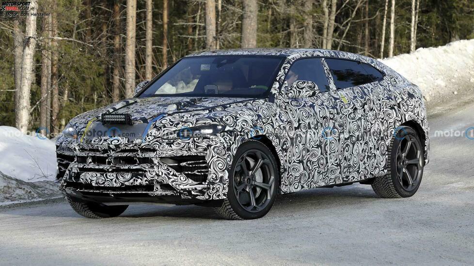 Lamborghini Urus PHEV (2023) als Erlkönig