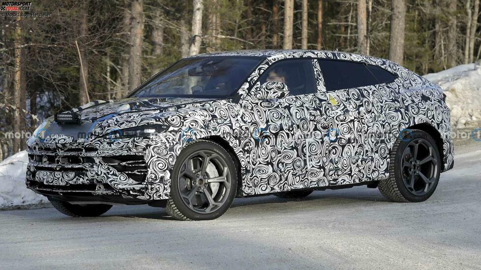 Lamborghini Urus PHEV (2023) als Erlkönig