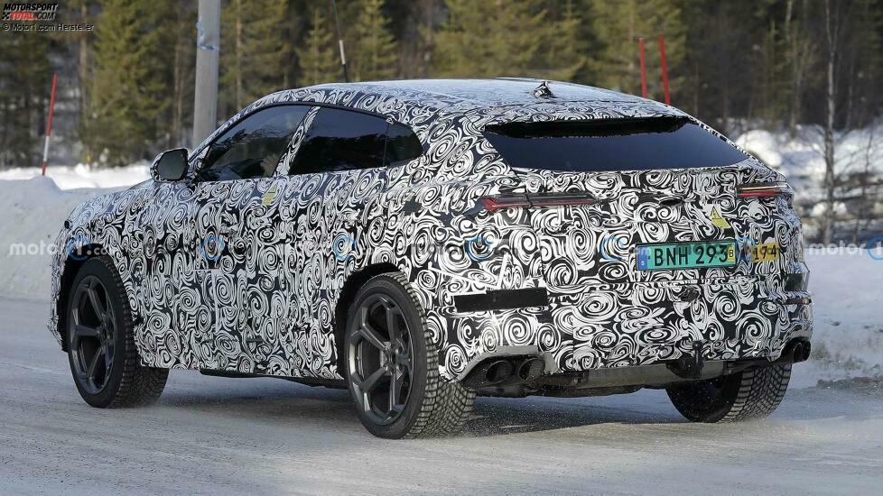 Lamborghini Urus PHEV (2023) als Erlkönig