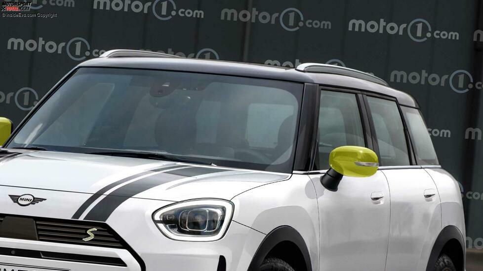 Neuer Mini Countryman (2023) im Rendering von Motor1.com