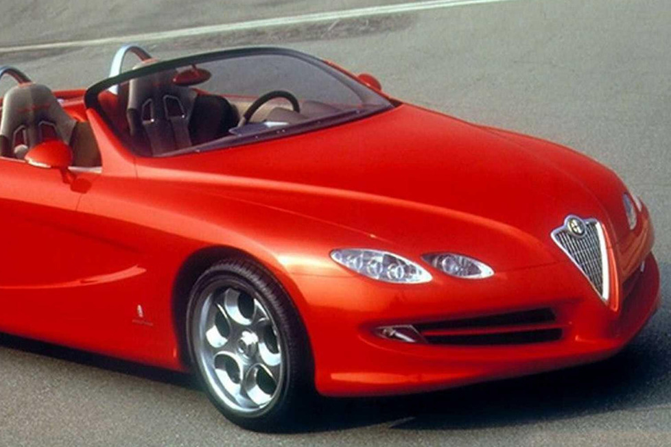 Wir werfen einen Blick auf die Geschichte des Alfa Romeo Dardo von 1998, einem von Pininfarina entworfenen Spider