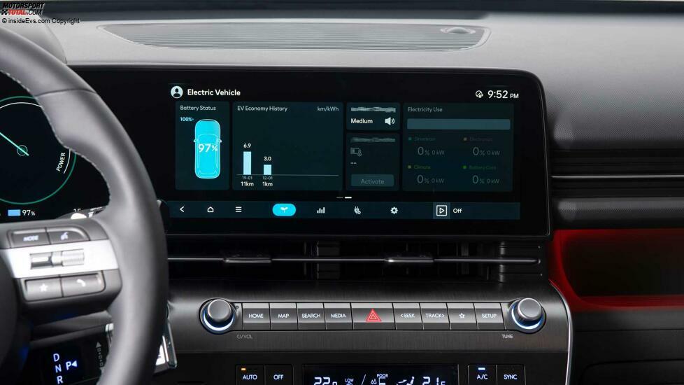 Hyundai Kona Elektro (2024): Das Interieur