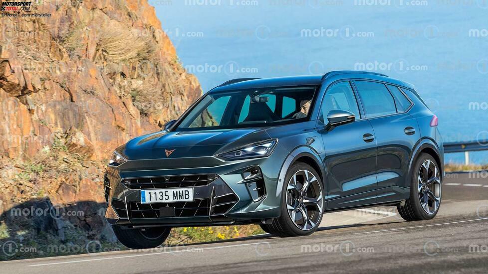 Cupra Terramar (2024) als Rendering von Motor1.com