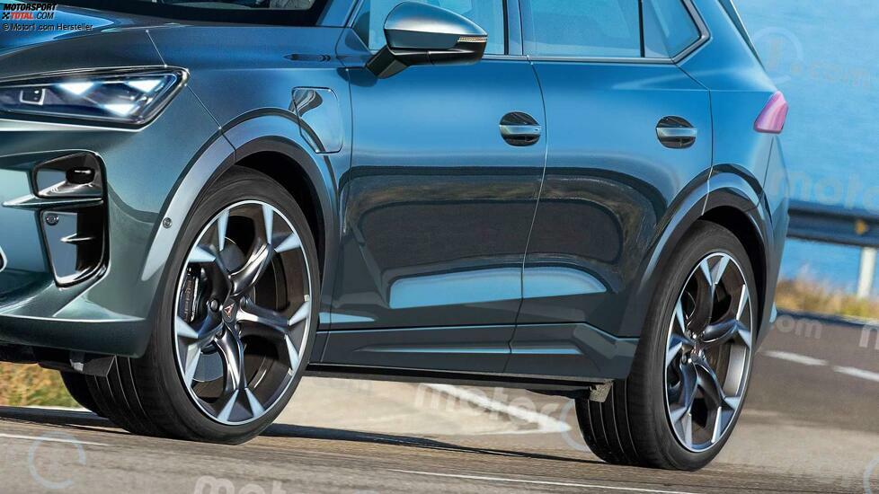 Cupra Terramar (2024) als Rendering von Motor1.com