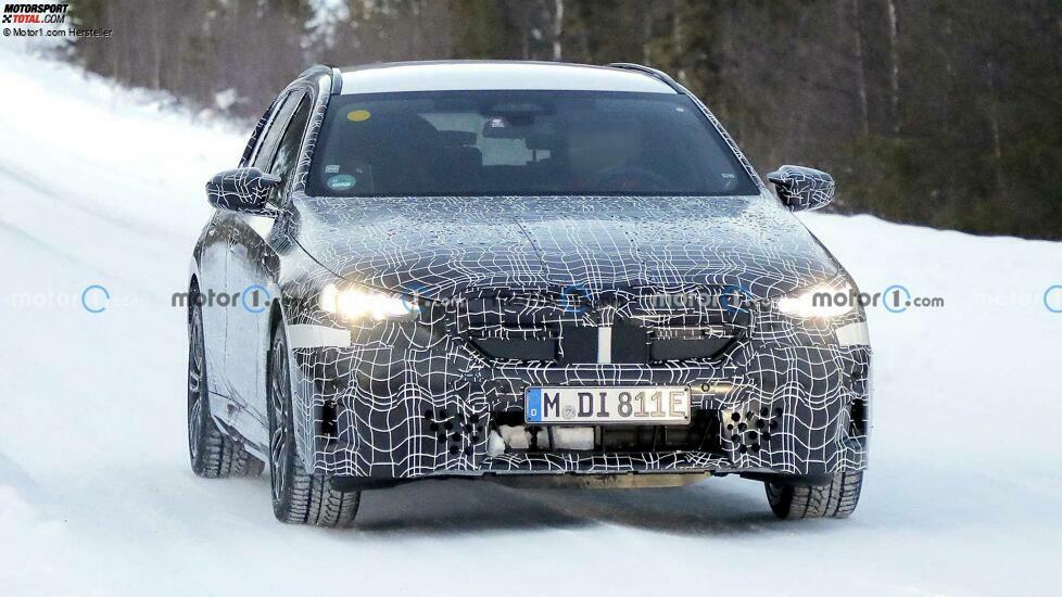 BMW i5/5er Touring Erlkönigbilder Februar 2023