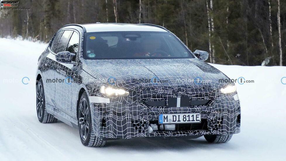 BMW i5/5er Touring Erlkönigbilder Februar 2023