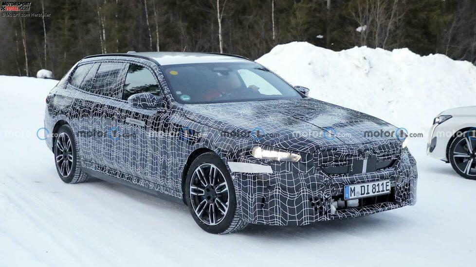 BMW i5/5er Touring Erlkönigbilder Februar 2023