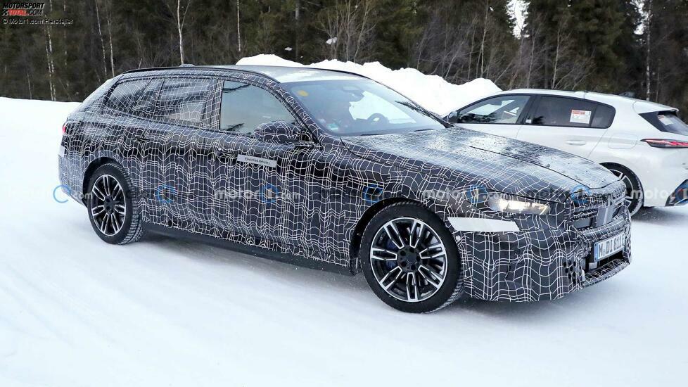 BMW i5/5er Touring Erlkönigbilder Februar 2023