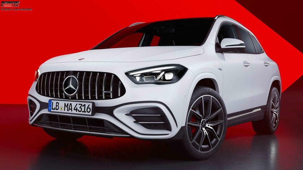 Mercedes GLA (2023) und Mercedes GLB (2023)