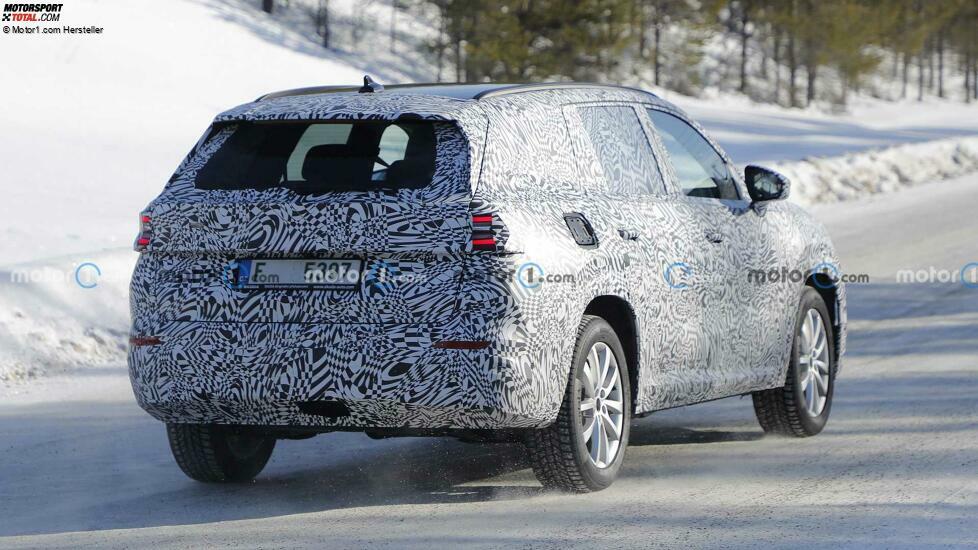 Neuer Skoda Kodiaq bei Wintertests im März 2023