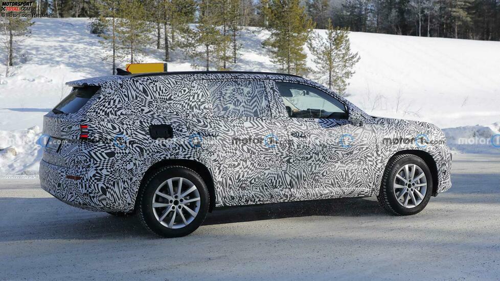 Neuer Skoda Kodiaq bei Wintertests im März 2023