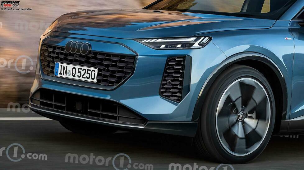 Audi Q5 (2024) als Rendering von Motor1.com