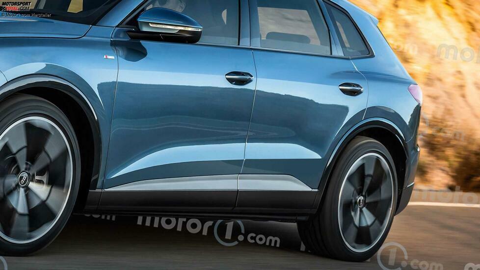 Audi Q5 (2024) als Rendering von Motor1.com