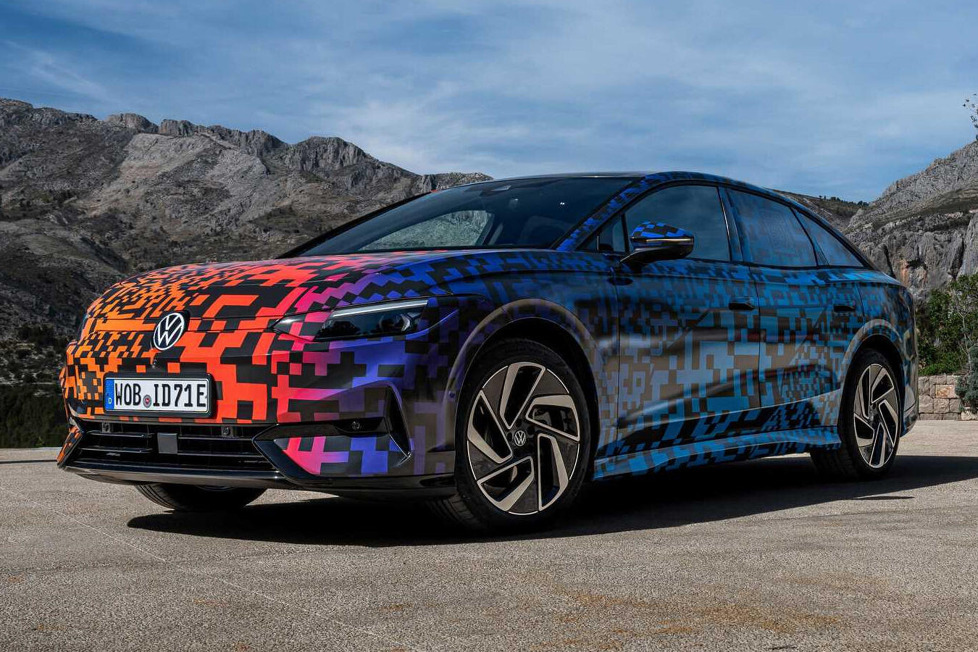 Wir haben die neue Elektrolimousine von VW bereits getestet, mit 210-kW-Heckantrieb und 77-kWh-Akku: Ein 86-kWh-Akku soll bald folgen