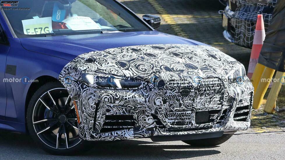 BMW 4er Cabrio Facelift (2023) auf ersten Erlkönigfotos