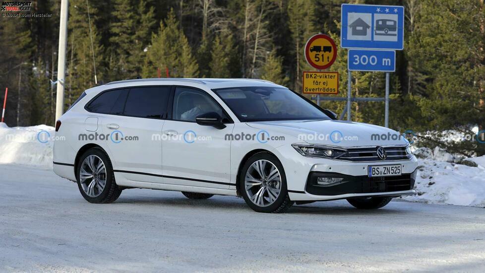 VW Passat Variant (2024) Erlkönigbilder März 2023