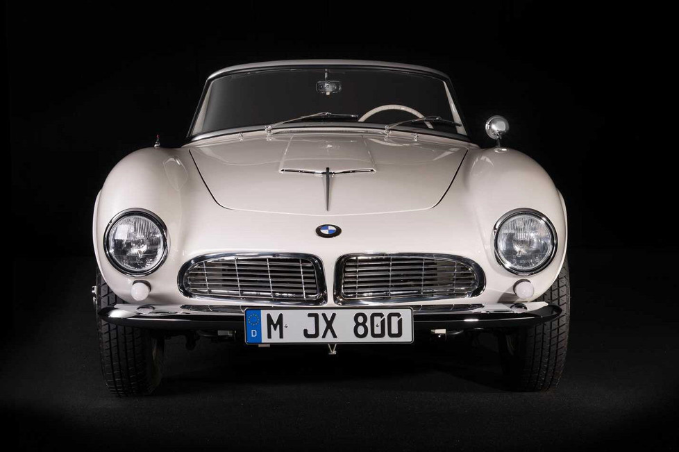Eines der berühmtesten Fahrzeuge aus der Sammlung von BMW ist der 507 von Elvis Presley - Jetzt ist der Roadster dauerhaft in München zu sehen