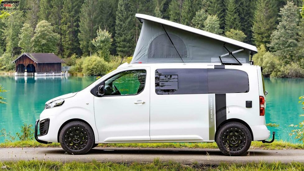 Opel Vivaro als Wohn- und Reisevan Alpincamper