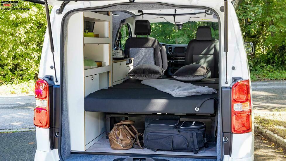 Opel Vivaro als Wohn- und Reisevan Alpincamper
