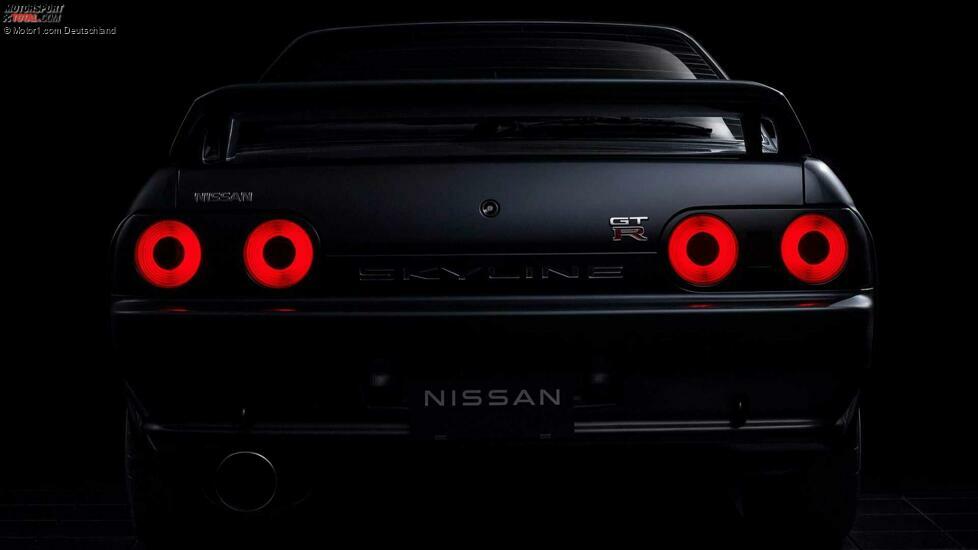 Nissan GT-R R32 EV conversion teaser
