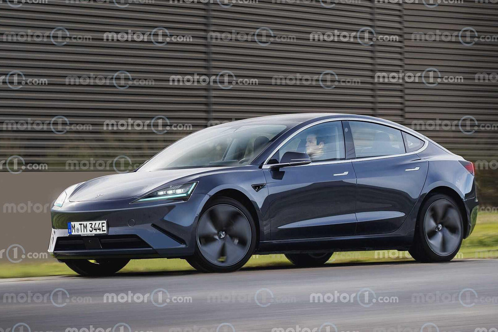 In den kommenden Monaten wird das Tesla Model 3 einem umfassenden Facelift unterzogen: Hier sind die wichtigsten Inhalte und unser exklusives Rendering