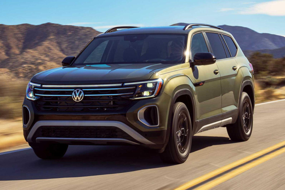 Der Volkswagen Atlas Peak Edition wird auf der New York Auto Show 2023 vorgestellt und bietet einige Off-Road-Upgrades sowie neue optische Akzente