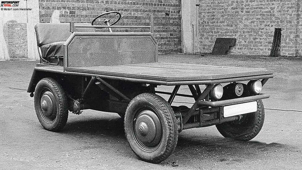 Rekonstruktion des ersten VW Plattenwagens von 1946