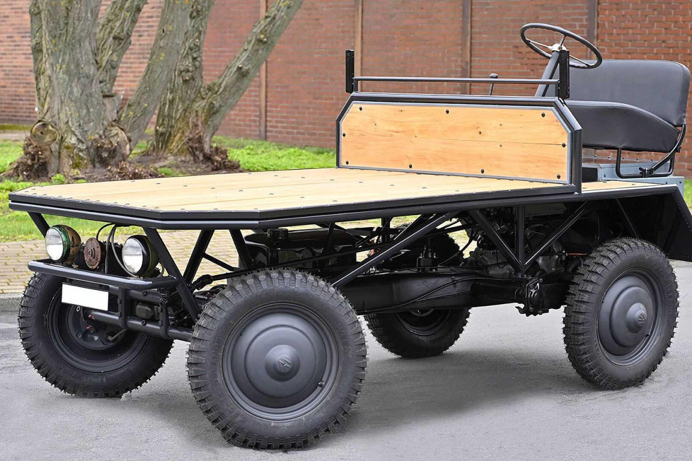 Motor vom Käfer plus Pritsche: Der sogenannte 