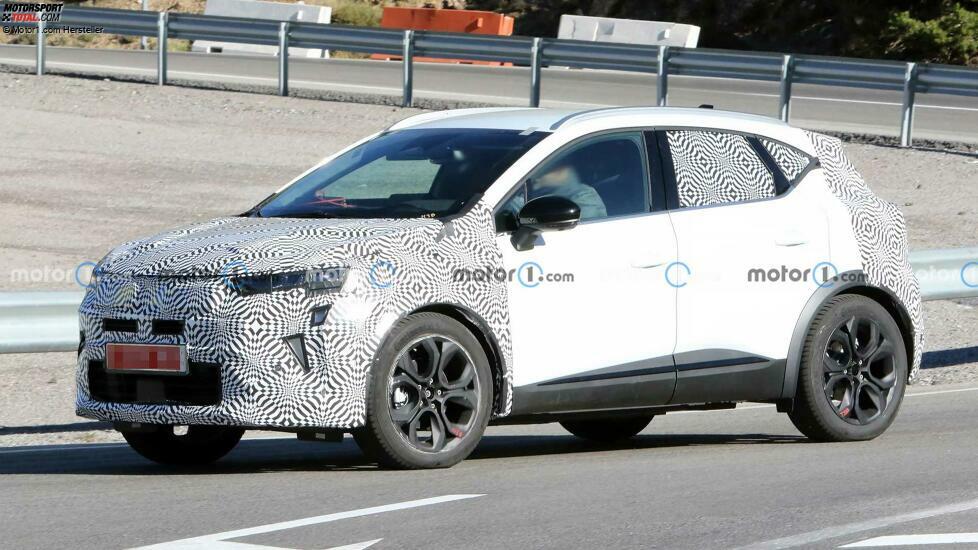 Renault Captur (2023) mit Facelift als Erlkönig
