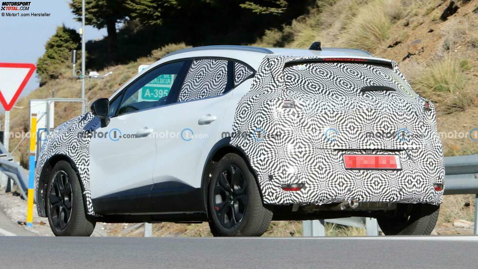 Renault Captur (2023) mit Facelift als Erlkönig