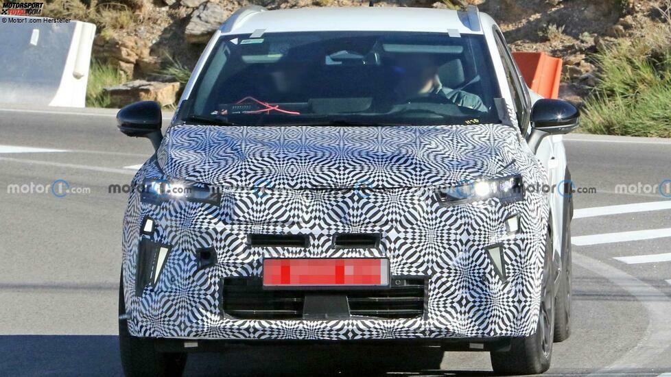 Renault Captur (2023) mit Facelift als Erlkönig