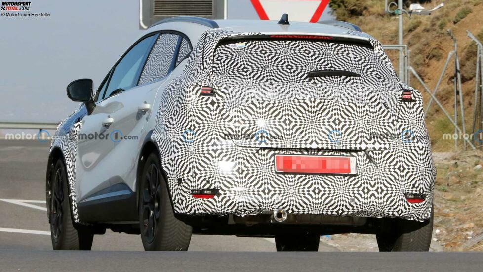 Renault Captur (2023) mit Facelift als Erlkönig