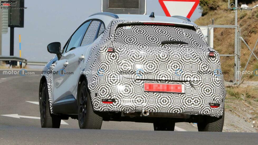 Renault Captur (2023) mit Facelift als Erlkönig