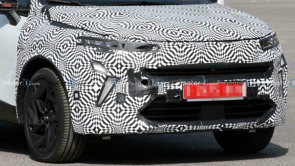 Renault Captur (2023) mit Facelift als Erlkönig