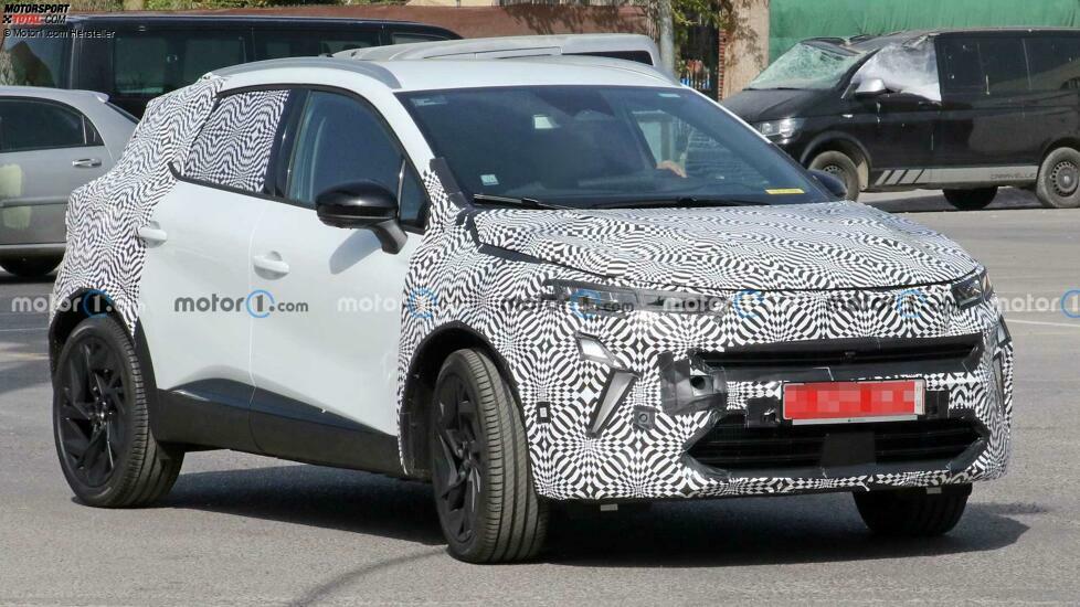 Renault Captur (2023) mit Facelift als Erlkönig