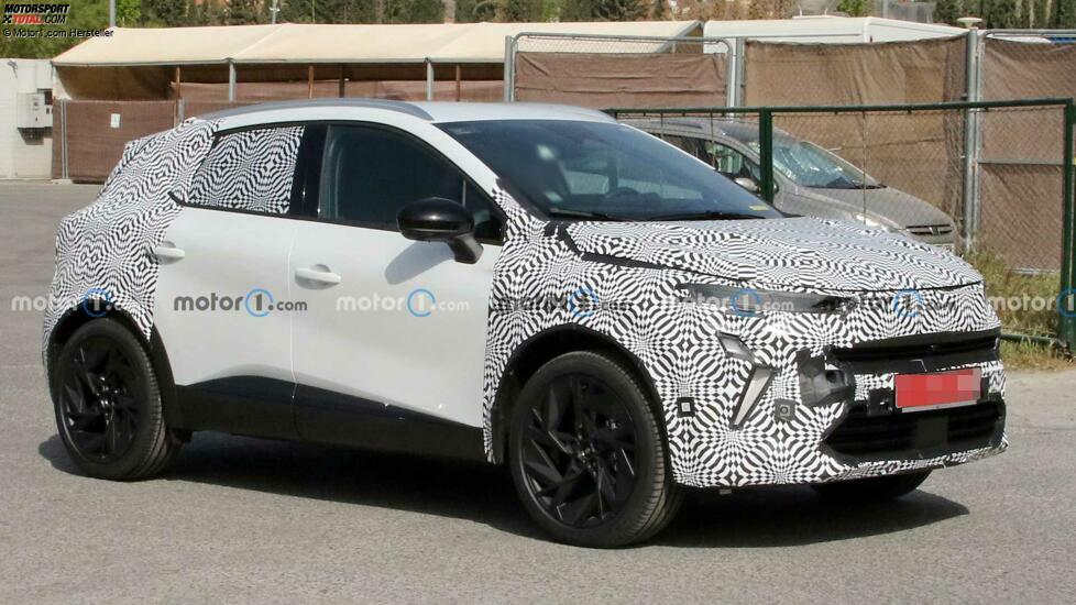 Renault Captur (2023) mit Facelift als Erlkönig
