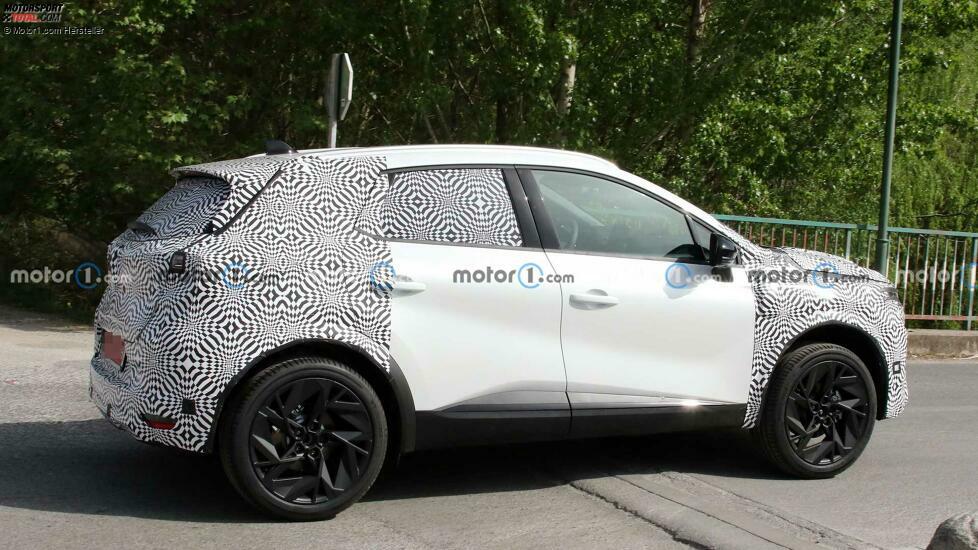 Renault Captur (2023) mit Facelift als Erlkönig