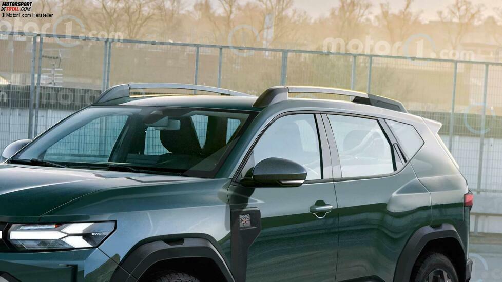 Dacia Duster (2024) als Rendering von Motor1.com