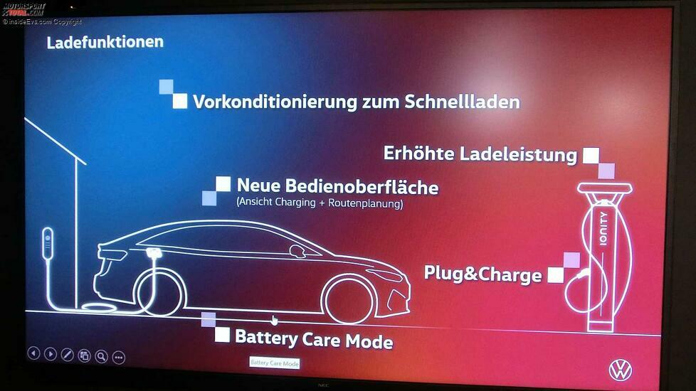 VW ID.7: Neues zum Thema Aufladen