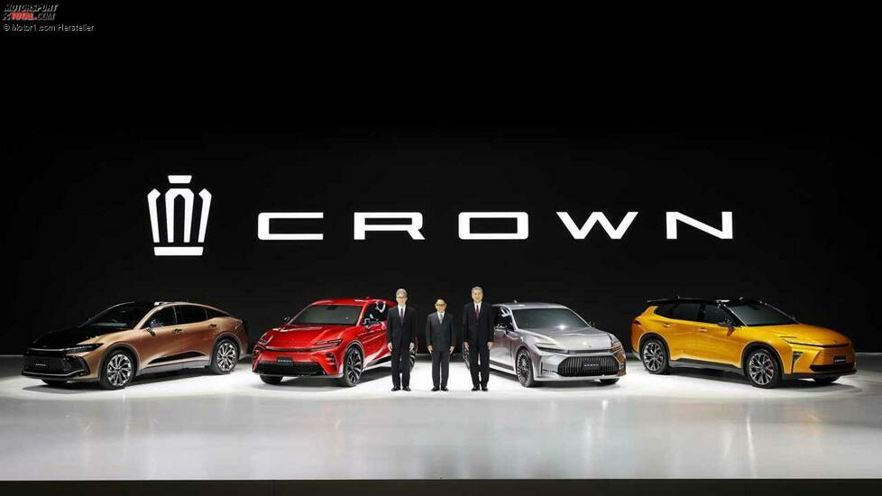 Toyota Crown-Aufstellung