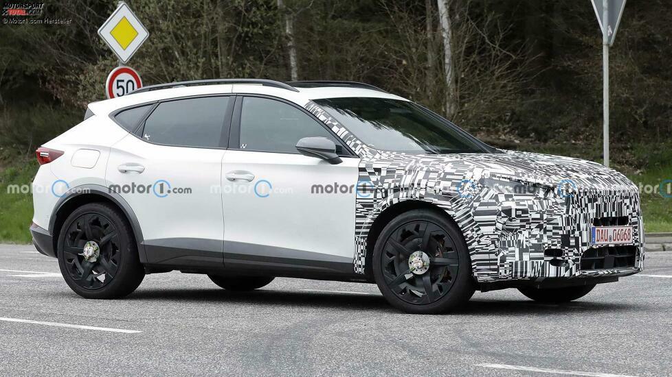 Cupra Formentor Facelift Spionagefotos