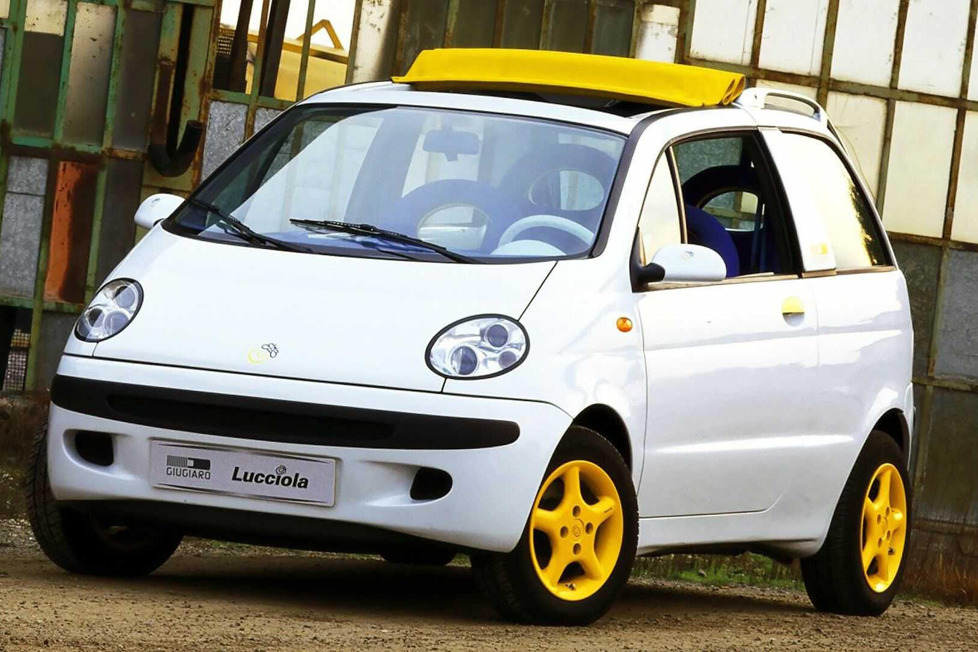 Eigentlich hatte Giorgio Giugiaro den kleinen Lucciola für Fiat als Panda-Ersatz gedacht: Doch fünf Jahre später wurde daraus der Daewoo Matiz