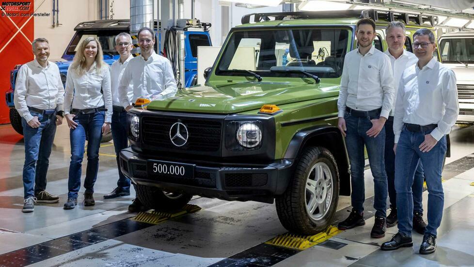 Die 500.000ste Mercedes-Benz G-Klasse
