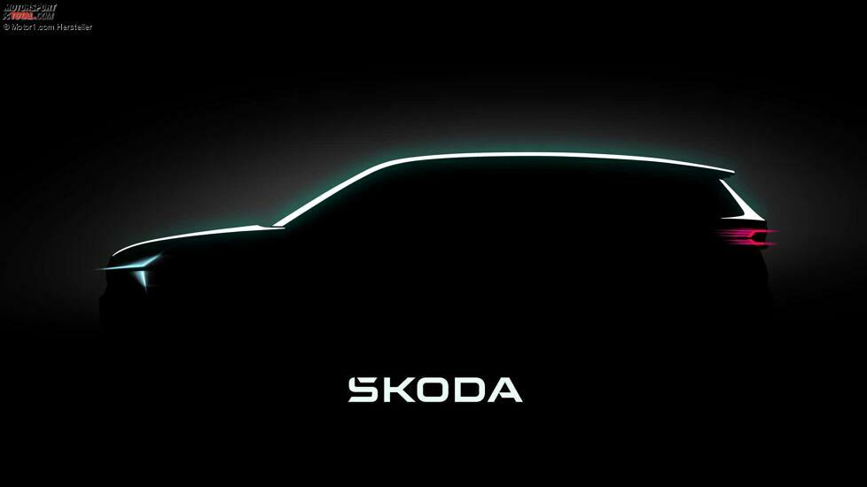 Skoda Kodiaq (2024) als erster Teaser