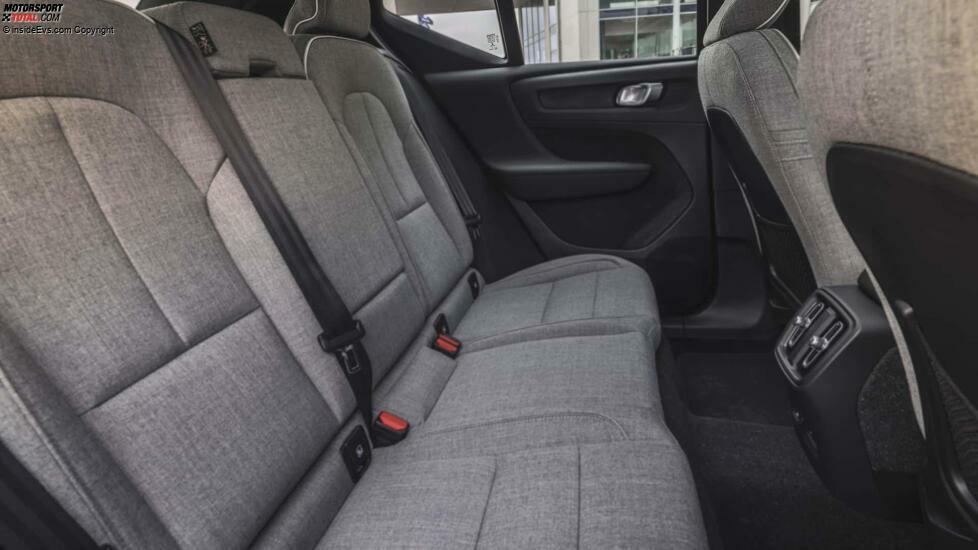 Volvo XC40 Pure Electric: Das Interieur mit Sitzbezügen aus Wolle