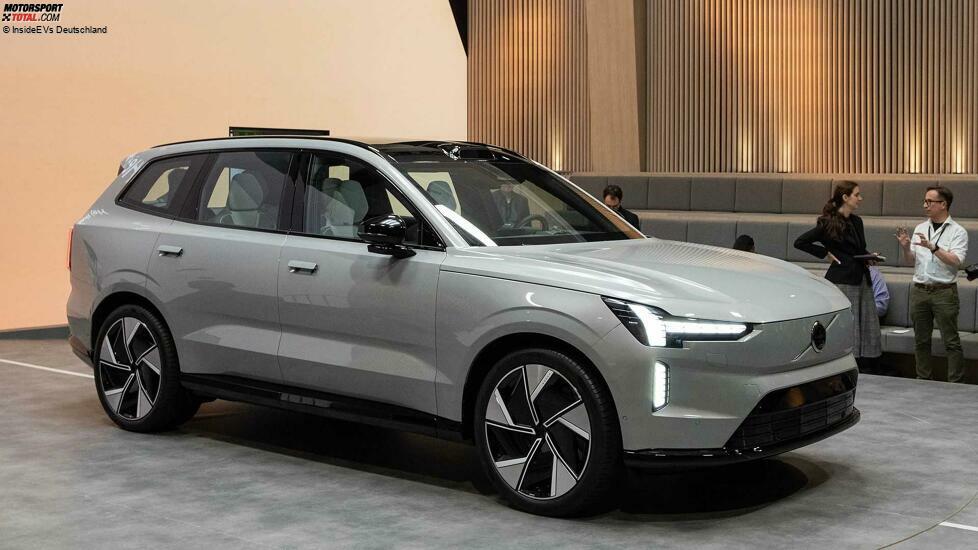 2024 Volvo EX90 Live-Fotos von Stockholm EnthÃ¼llung