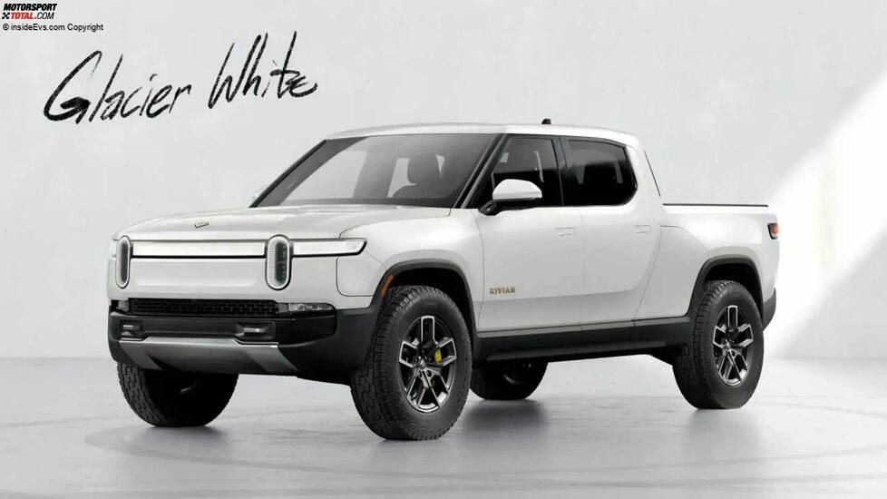 Rivian R1T Glacier Weiß