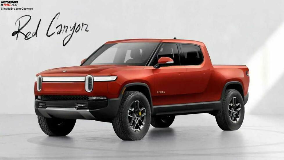 Rivian R1T Roter Canyon