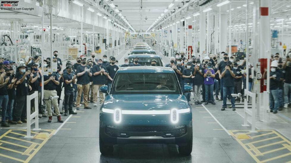 Erster Rivian R1T rollt vom Band (September 2021)