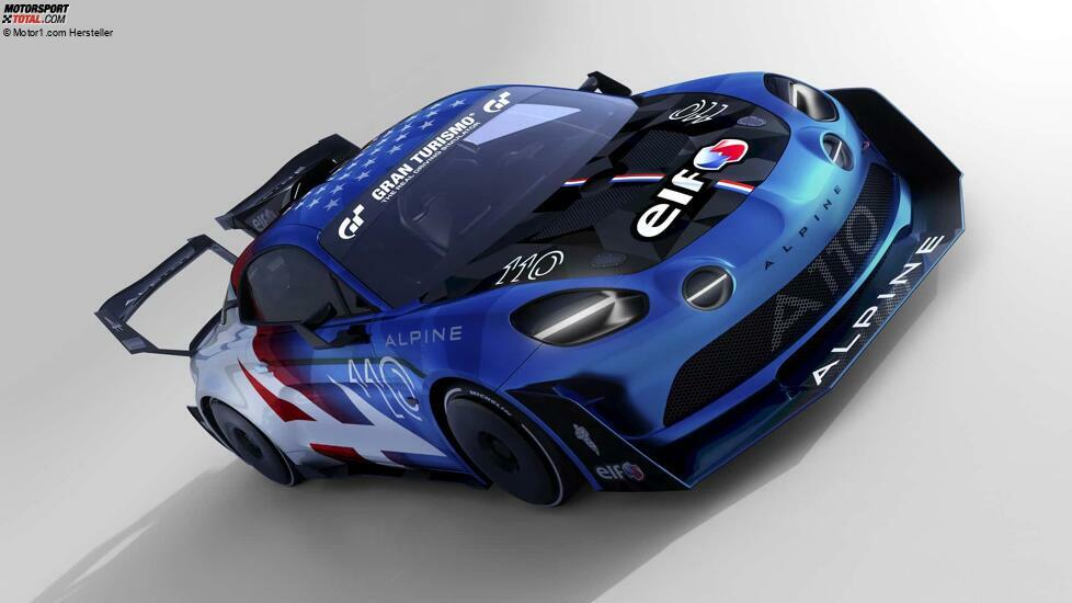Alpine A110, la vettura da corsa per la Pikes Peak 2023